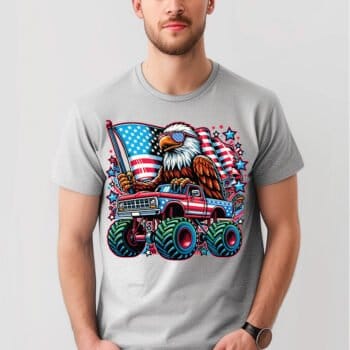 Bald Eagle Monster Truck
