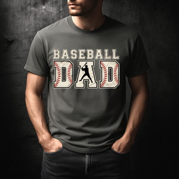 Baseball Dad Varsity Style