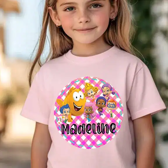 Bubble Guppies Gingham