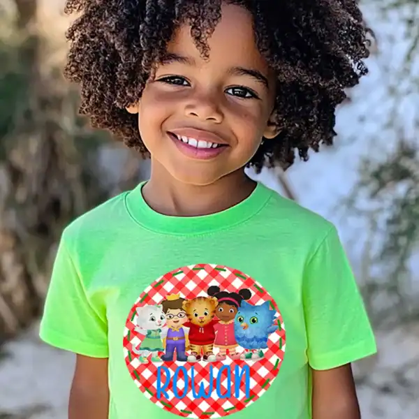 Daniel Tiger Gingham