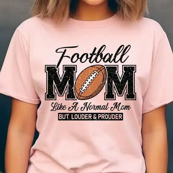 Football Mom Like A Normal Mom Retro