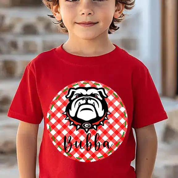 Georgia bulldogs Gingham