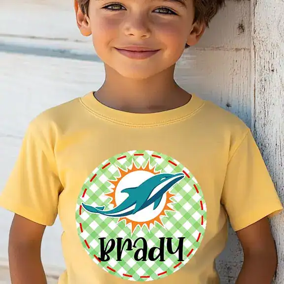 Miami Dolphins Gingham
