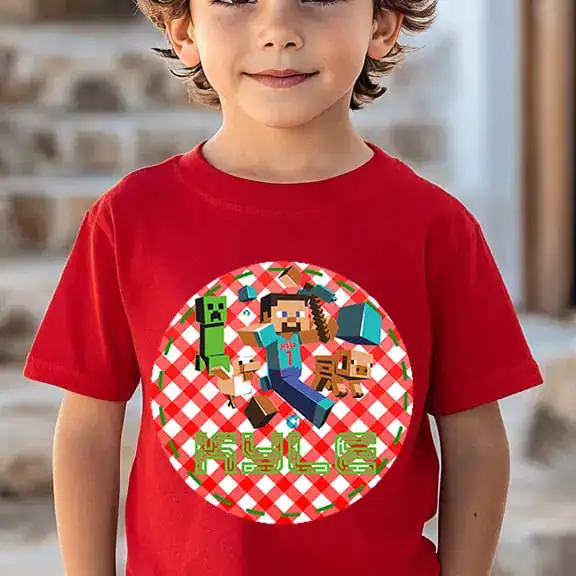 Minecraft Gingham