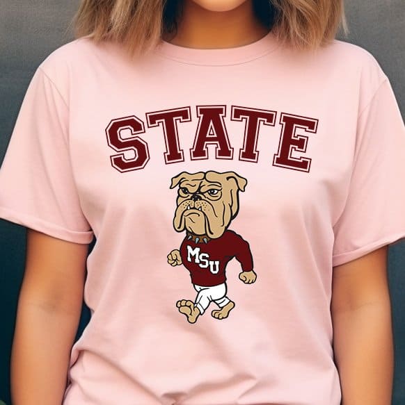 Mississippi bulldogs - STATE Varsity Tee