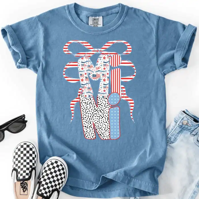 Patriotic Bow Mini