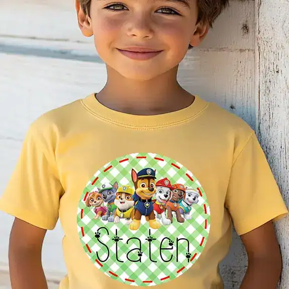 Paw patrol Gingham