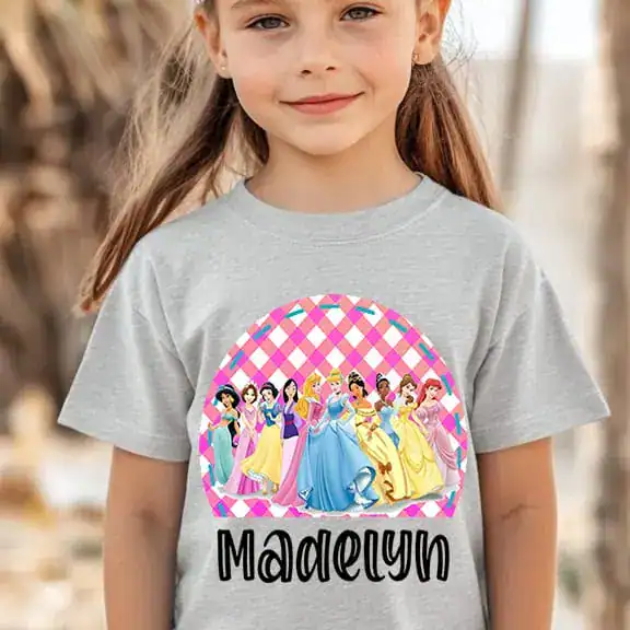Princess - half Gingham