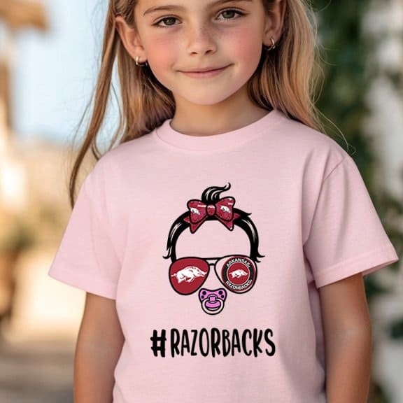 Razorbacks-baby-girl-light-pink