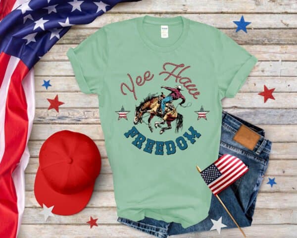Rustic Yee Haw Freedom