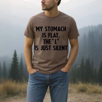 STOMACH IS FLAT