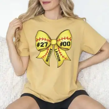 Softball bow - 2 numbers