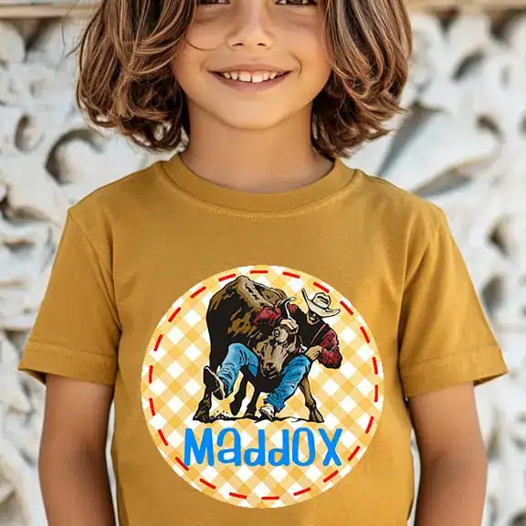 Steer Wresting Gingham