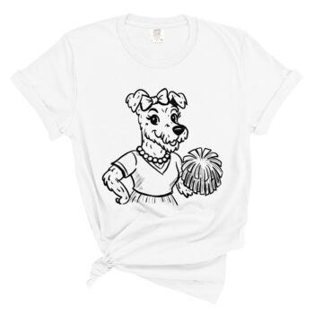 Vintage Cheer Airedale
