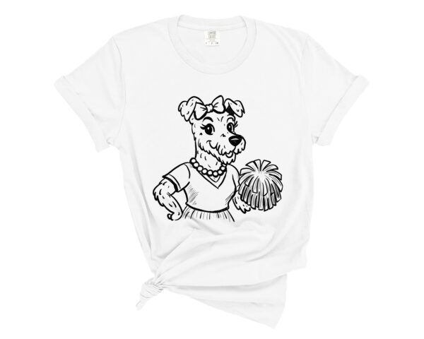 Vintage Cheer Airedale