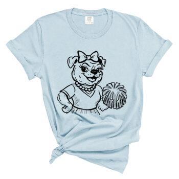 Vintage Cheer Bulldog