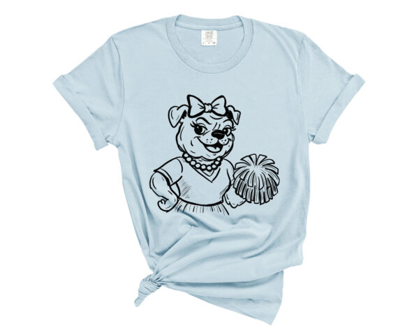 Vintage Cheer Bulldog