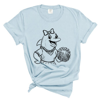 Vintage Cheer Dolphin