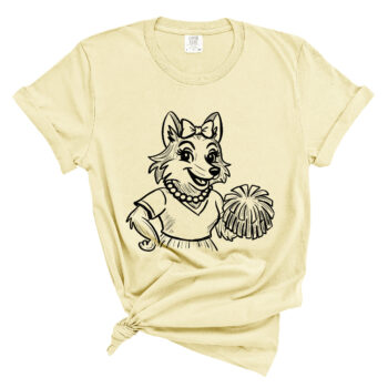 Vintage Cheer Fox