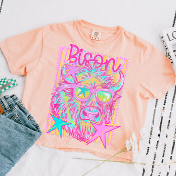 Bison Peachy Crop