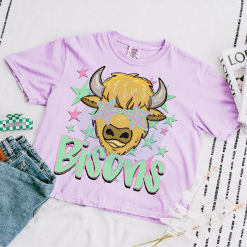 Bisons light Orchid Crop