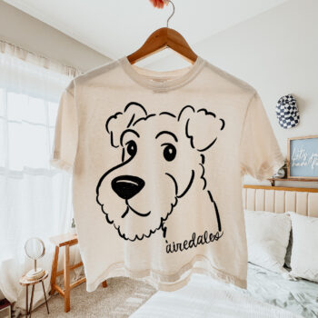 Handdrawn Airedales