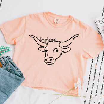 Handdrawn Longhorns