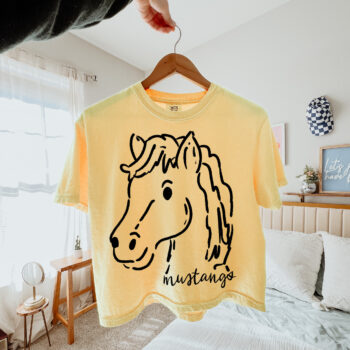 Handdrawn Mustangs