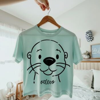 Handdrawn Otters