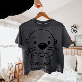Handdrawn River_Otters