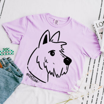 Handdrawn Scotties