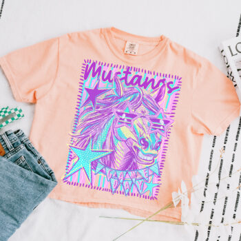 Mustangs 2 Peachy Crop