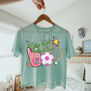 SoccerGameDay Chlky Mint Crop