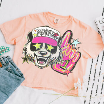 Trash Panda Peachy Crop