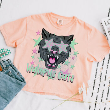 Wampus Cats Peachy Crop